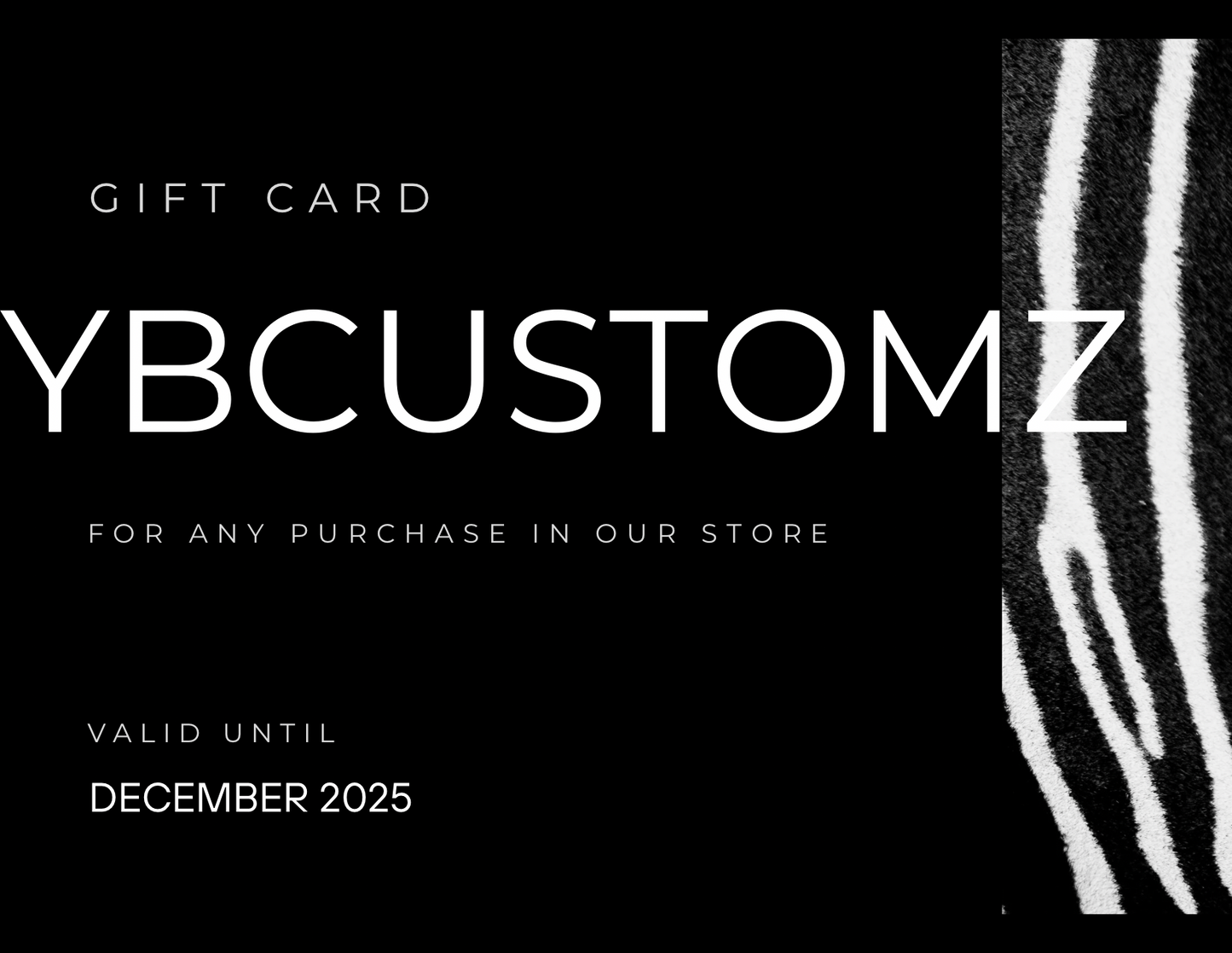 Ybcustomz’s Gift cards