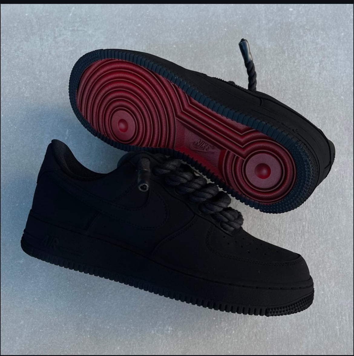 Custom AF’s 1 - ‘Mate Black’
