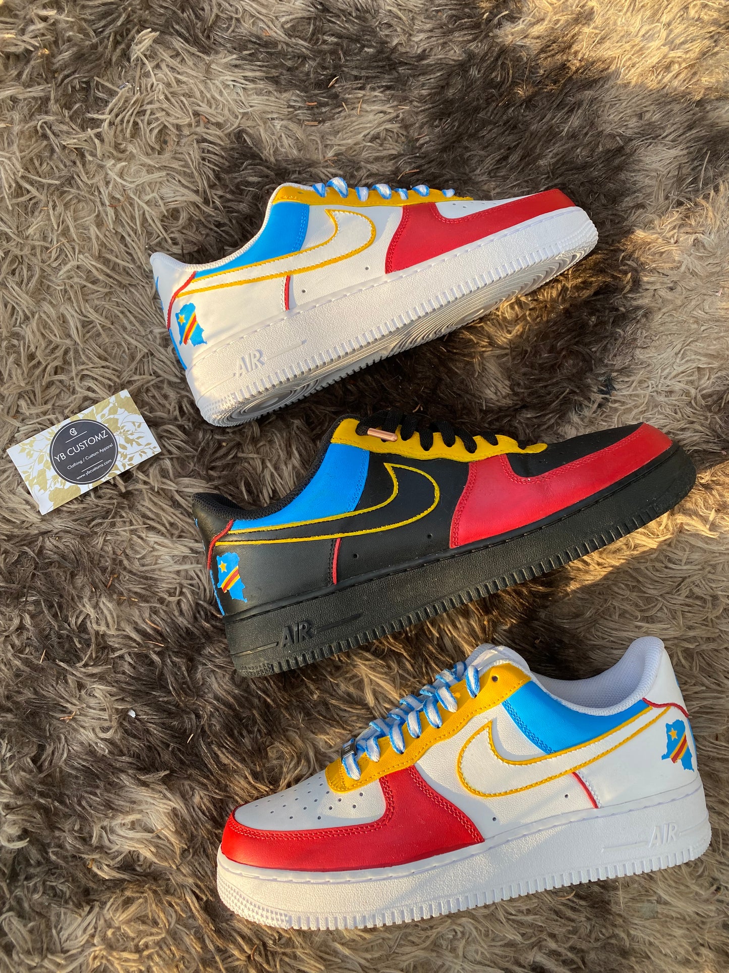 Custom AF’s 1 - ‘Free Congo’ *Soixantenaire Edition*