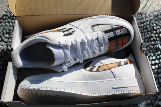 Custom AF’s 1 - ‘Burberry’